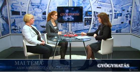 Dr. Szandányi Réka és Ackermann Mária válaszol a Hatoscsatorna riporterének a HIV-vel kapcsolatos kérdésekre